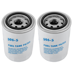 ATRACYPART front view of spin-on filter showing compact design and easy install benefit