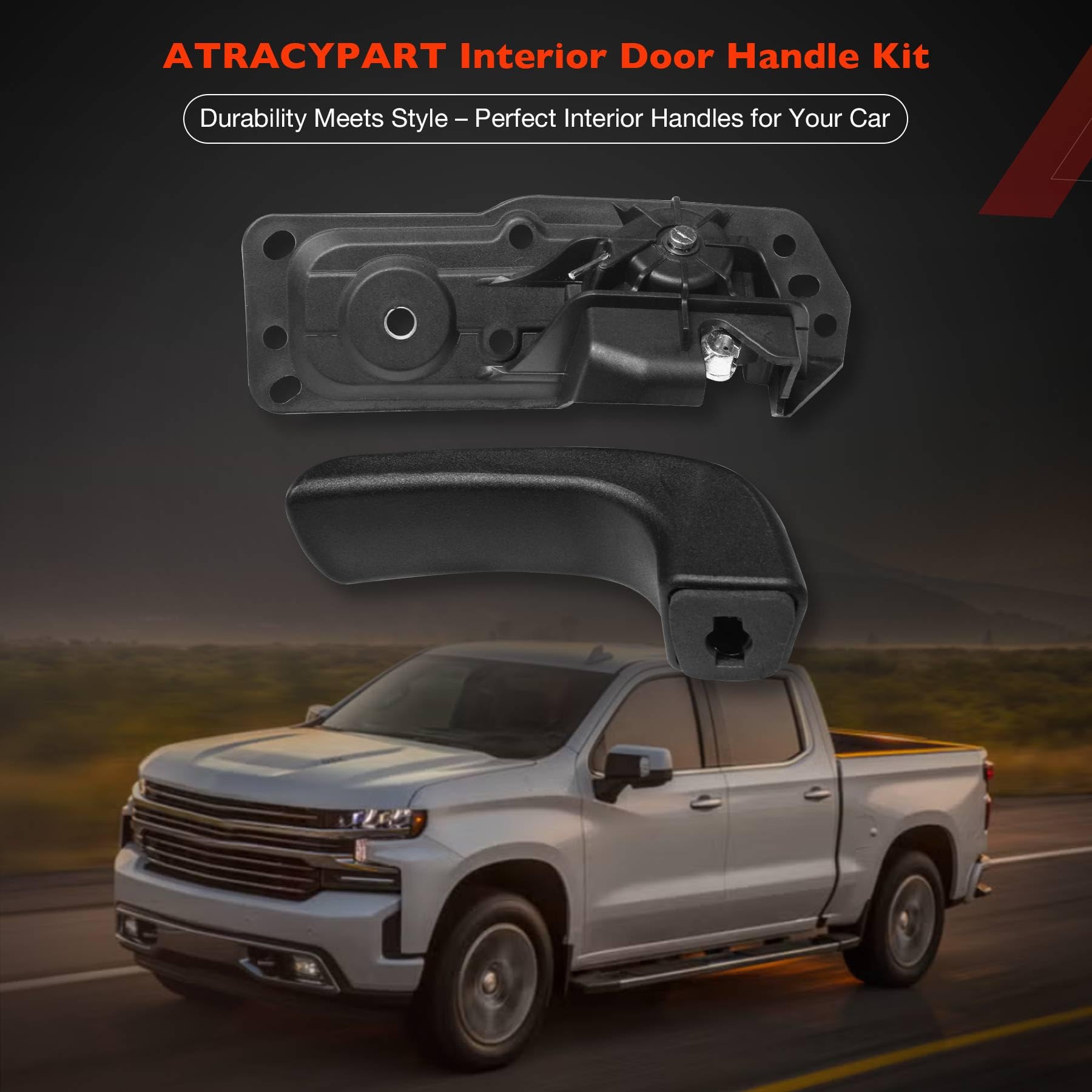 ATRACYPART handle in truck interior showing restored door operation benefit