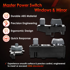 ATRACYPART installed in truck door panel demonstrating restored window control convenience