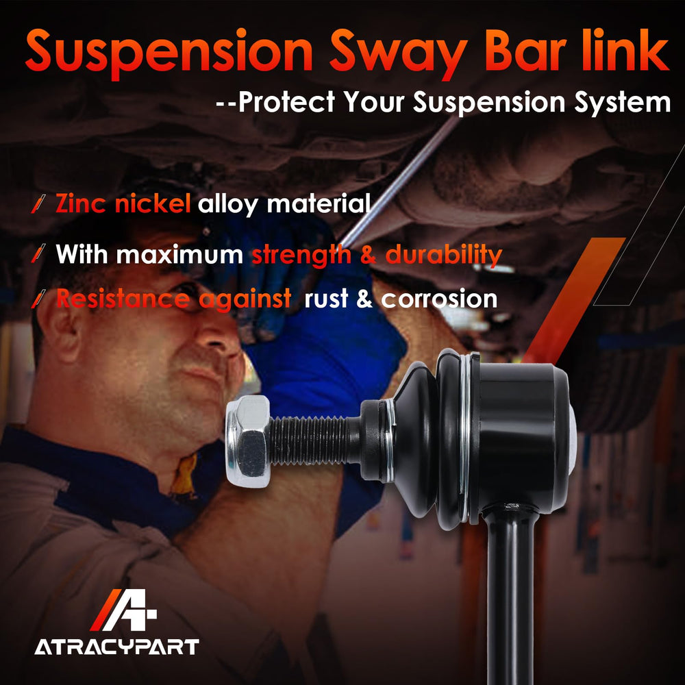 ATRACYPART installed on control arm demonstrating correct vehicle fitment benefit