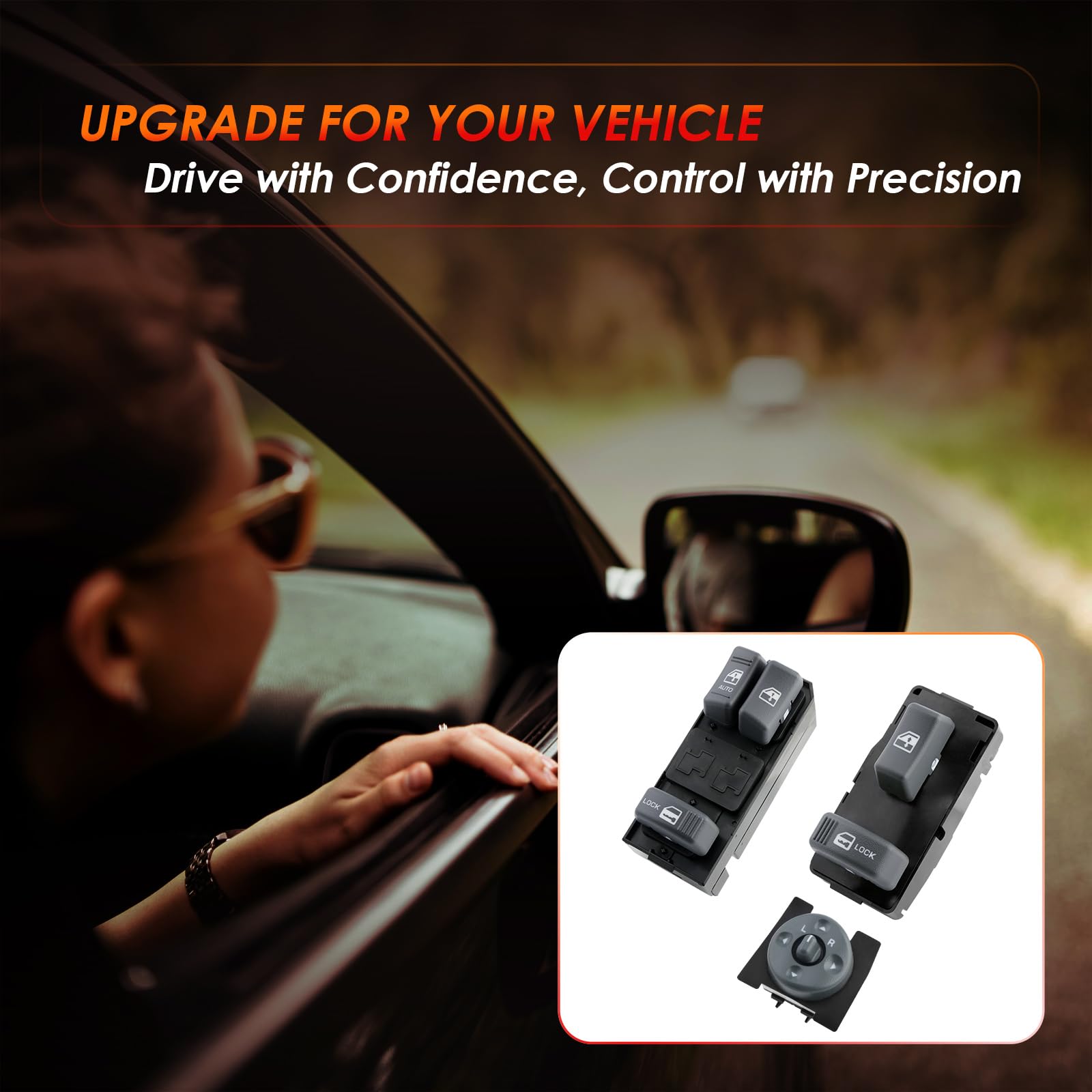 ATRACYPART in truck interior lifestyle shot illustrating improved driver control and convenience