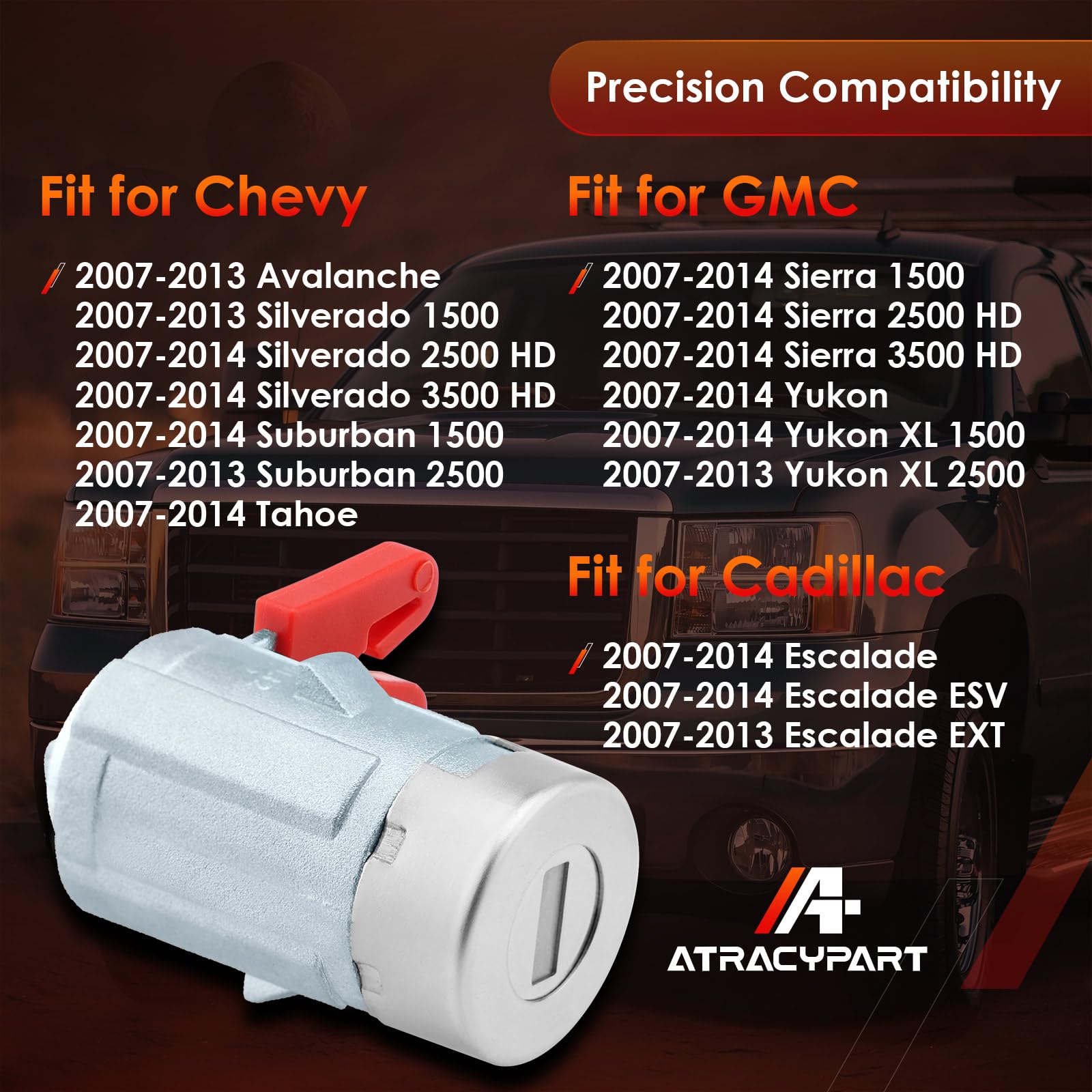 ATRACYPART close-up of keyway showing precise machining benefit