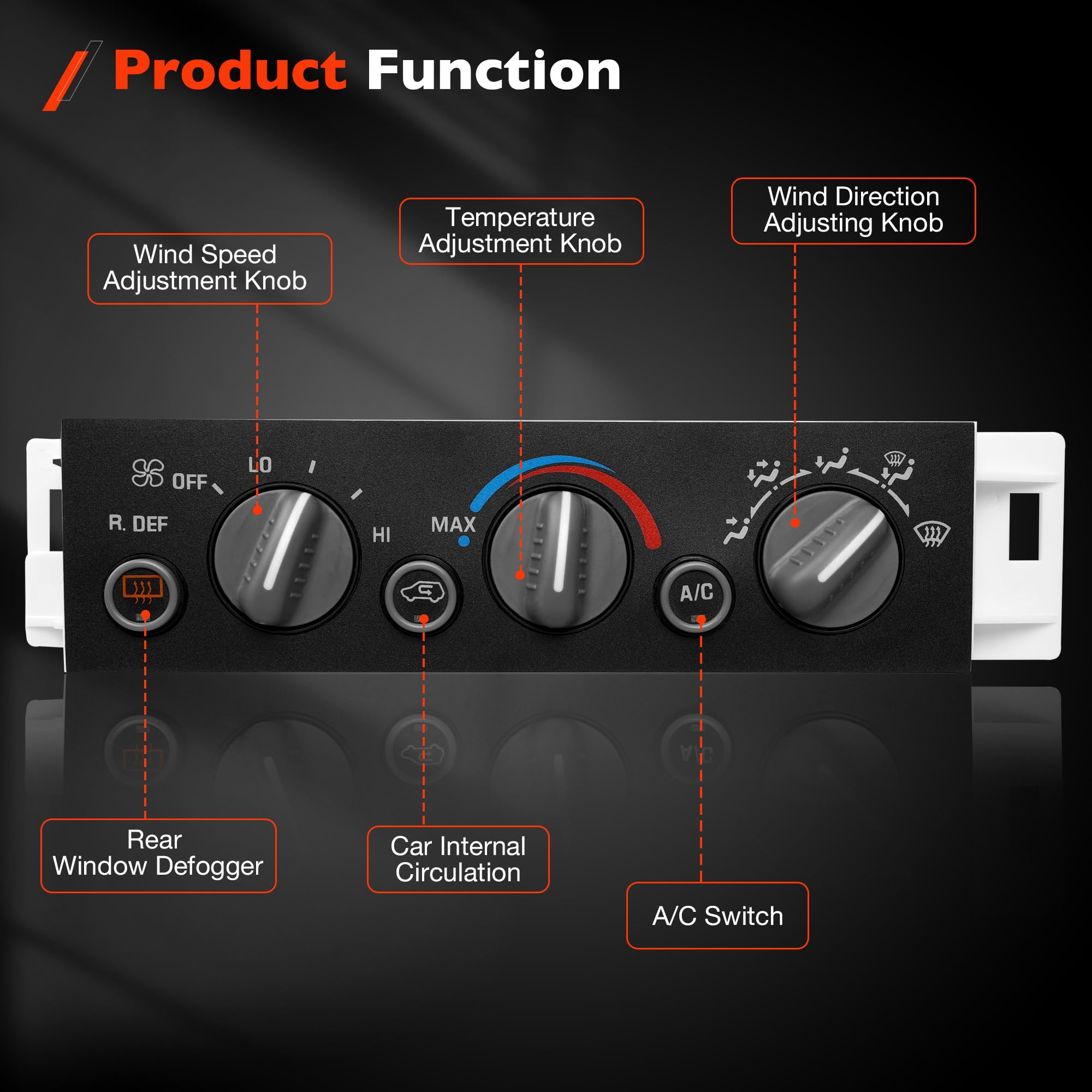 ATRACYPART ABS material close detail highlighting durable construction benefit