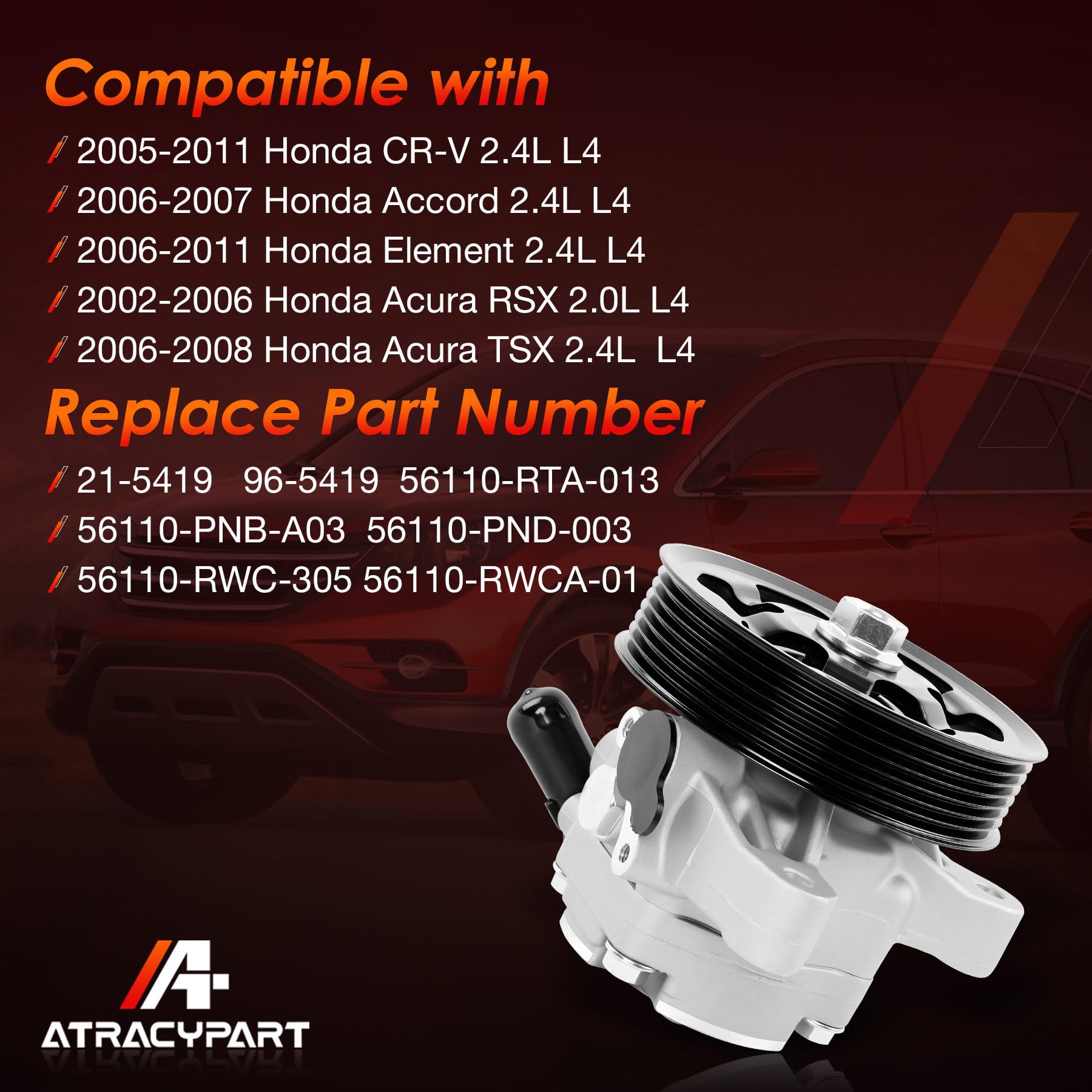ATRACYPART pump in hand for scale, demonstrating compact fit and quality