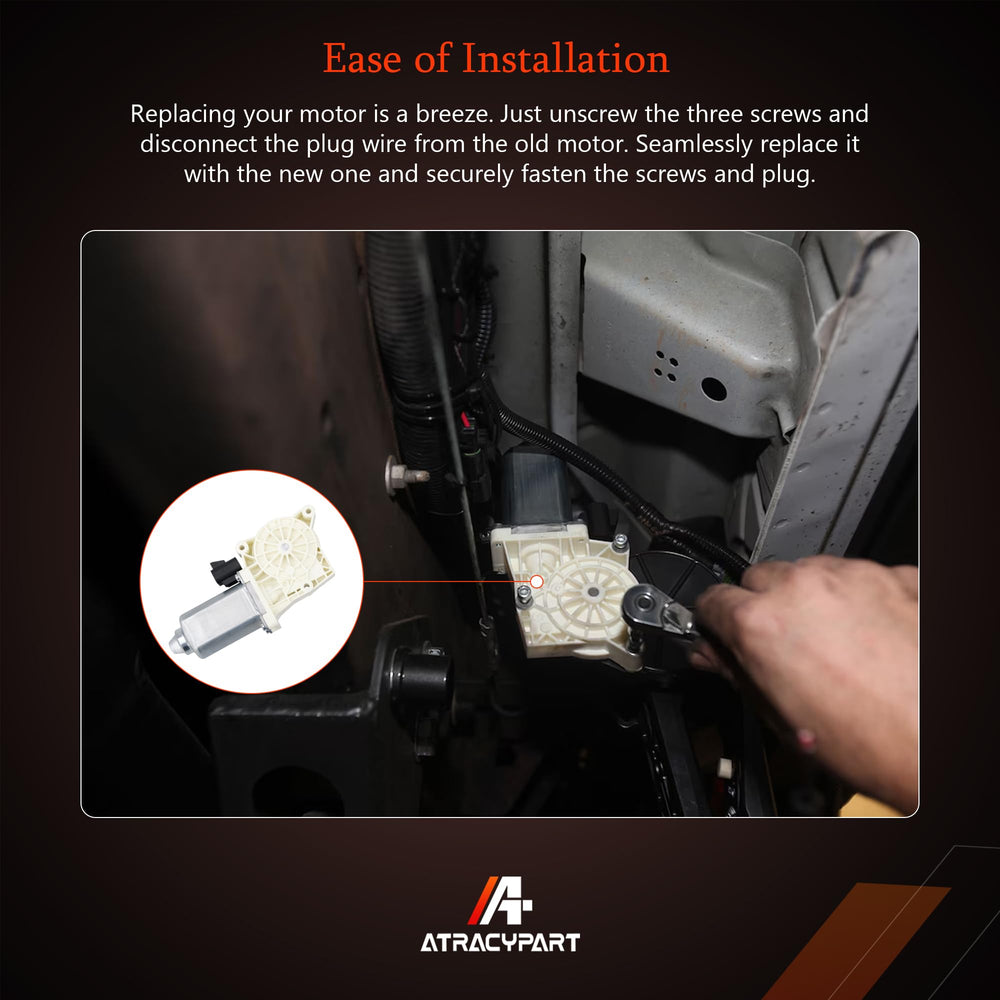 ATRACYPART motor installed under vehicle showing restored step operation benefit