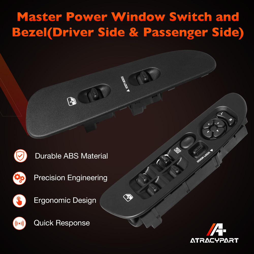 ATRACYPART close-up of switch buttons highlighting tactile feel and durable finish
