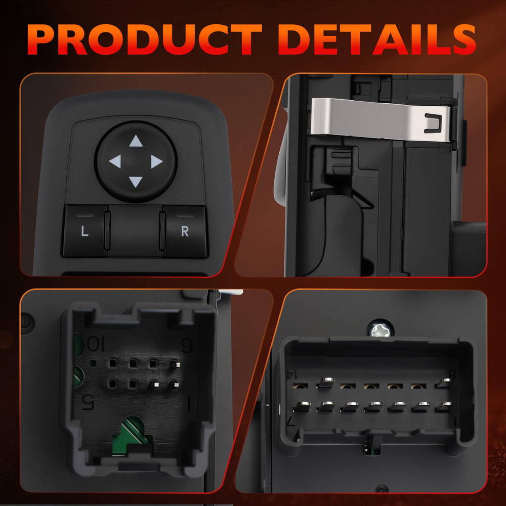 ATRACYPART switch installed in door panel restoring window control from driver seat