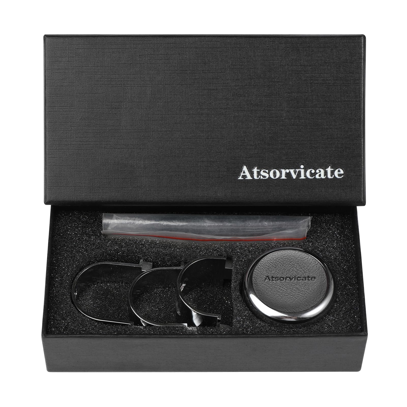 Atsorvicate mounting clamp detail showing secure attachment and simple install