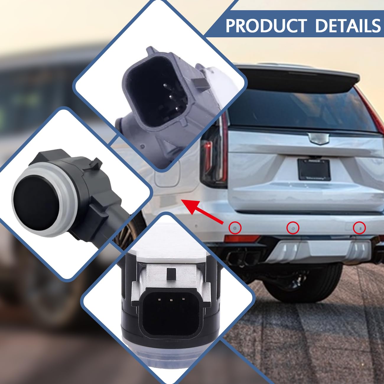 atsuch sensor demo on vehicle backup showing improved parking assistance