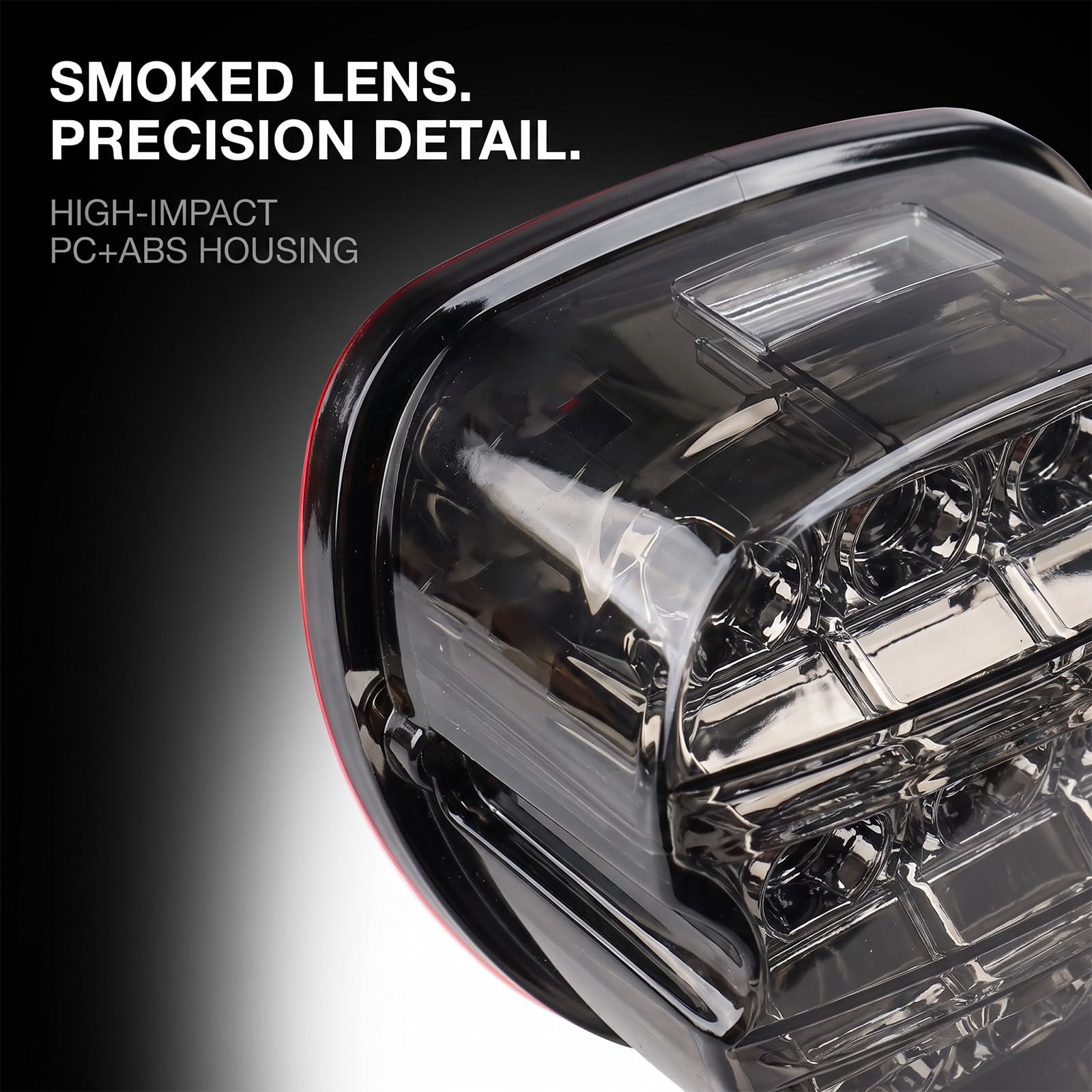 Atubeix close-up on LED array and lens texture delivering bright, wide illumination