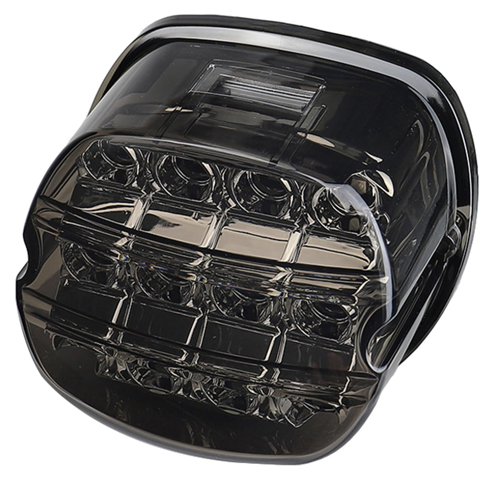Atubeix tail light front view showing black lens and crisp LED beam for improved visibility