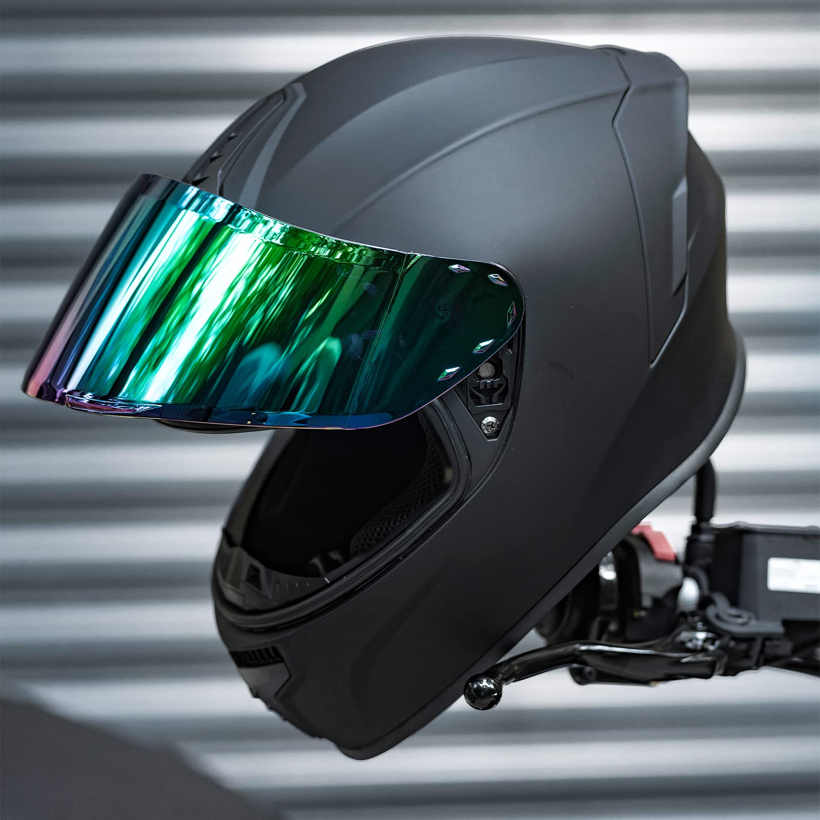 AUBOA detached nose guard displayed for customizable coverage benefit