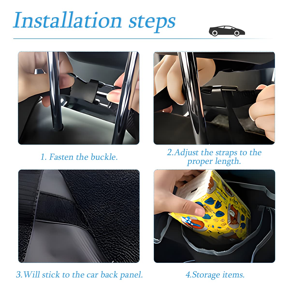 AUCELI folded flat for compact storage and easy stow benefit