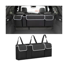 AUCELI front view organizer showing pockets and tidy storage benefit