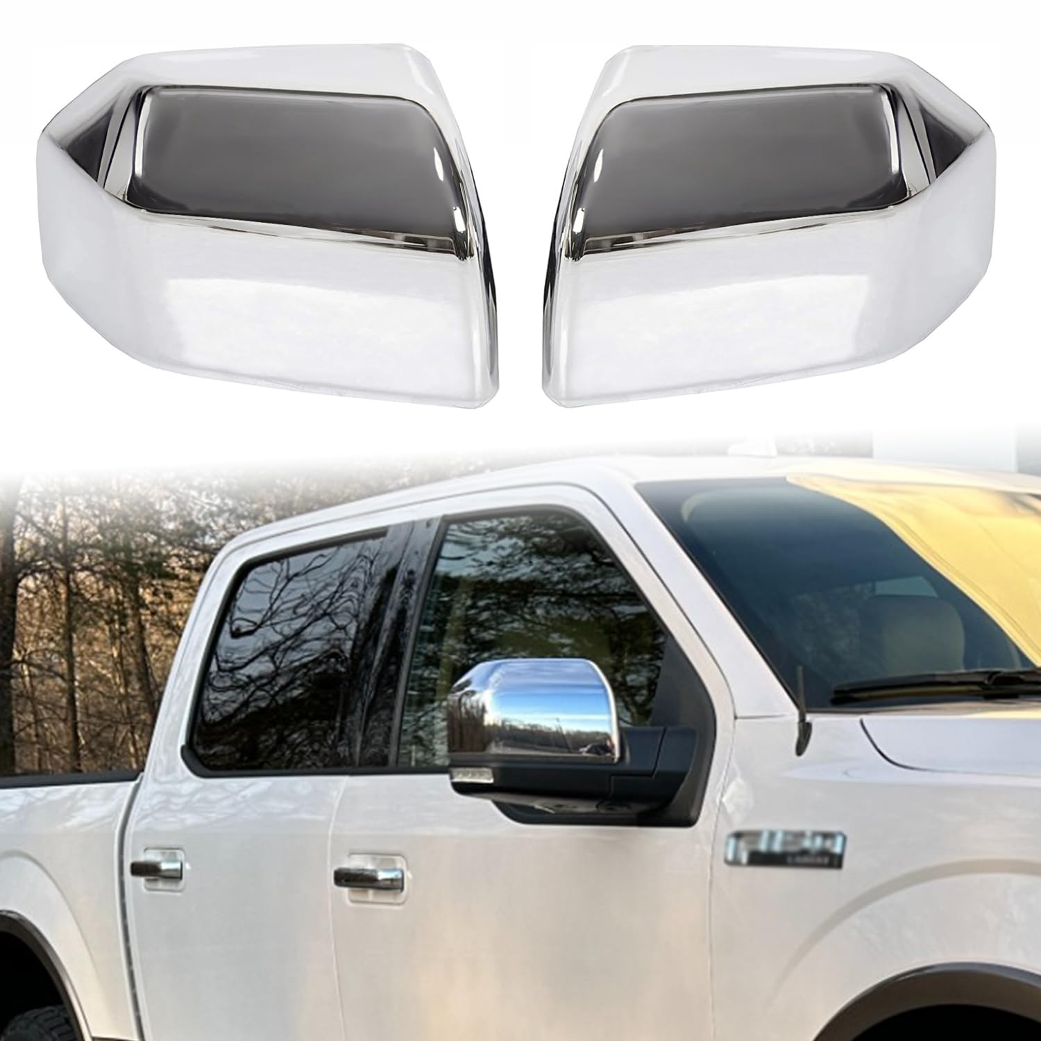 AUCERAMIC lifestyle shot with F150 in driveway showing polished look benefit