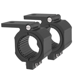 Audak front view of aluminum bracket kit showing durable finish and hardware benefit
