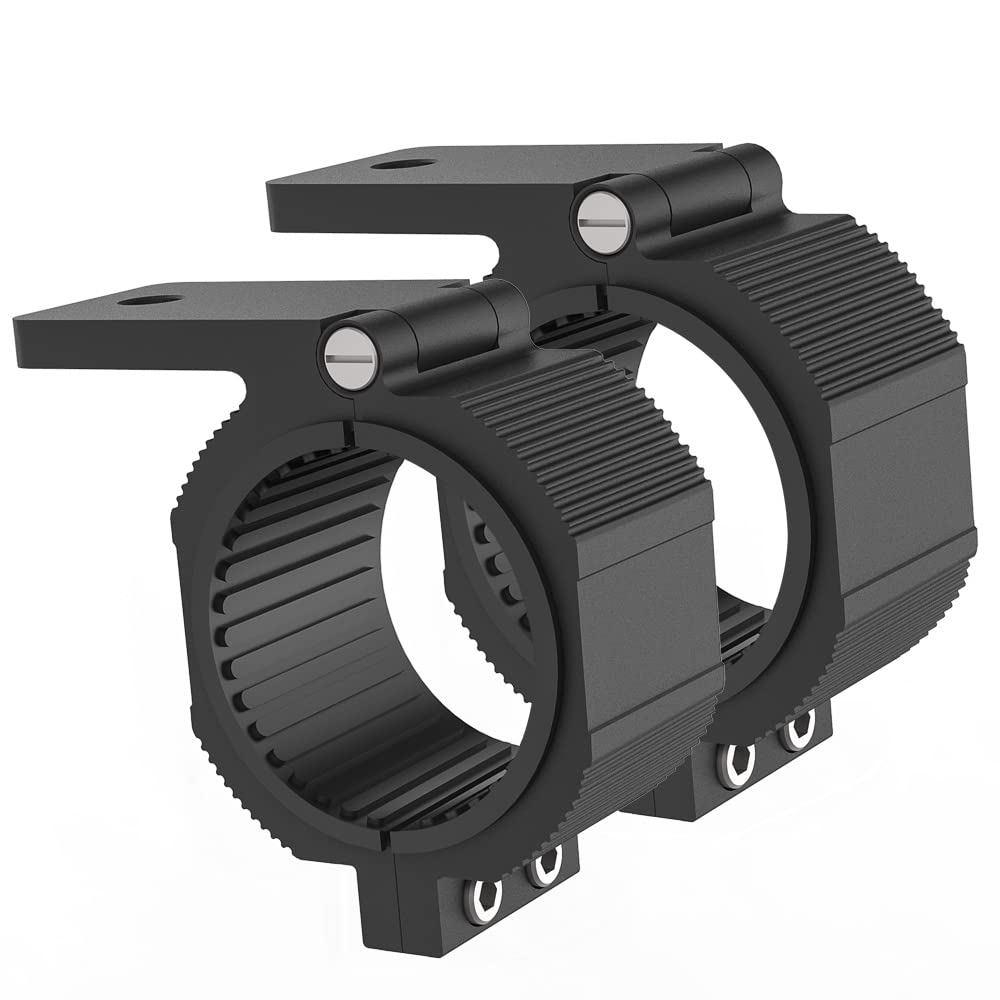 Audak front view mounted bracket showing sturdy clamp and secure fit benefit