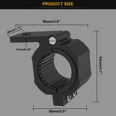 Audak side profile clamp highlighting compact design for secure mounting benefit