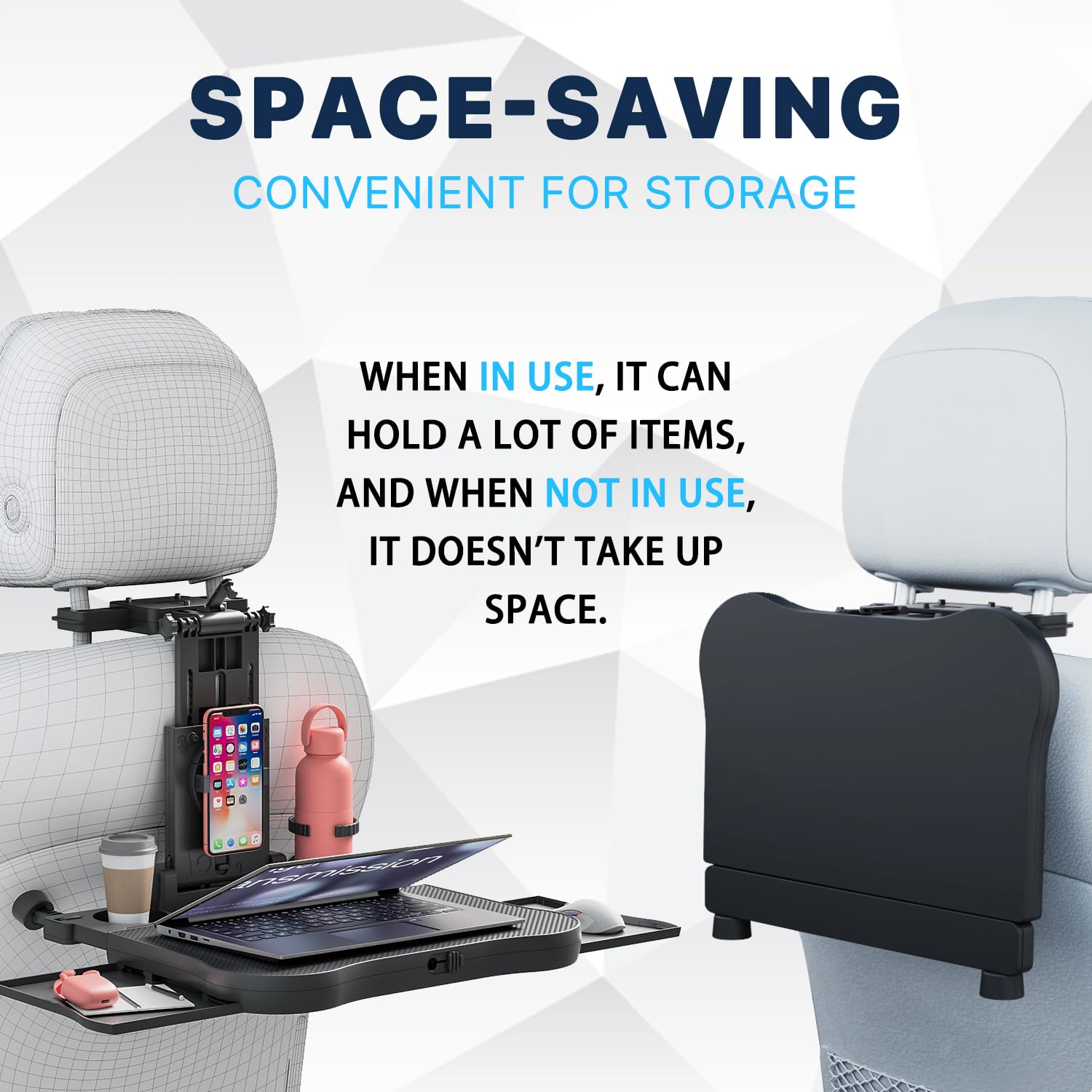 AUEOTUAR non-slip rubber mat protecting tray and improving grip
