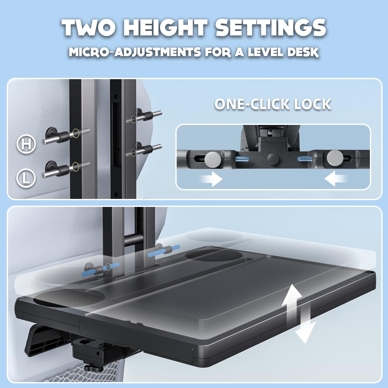 AUEOTUAR texture and nonslip pad preventing spills and improving grip