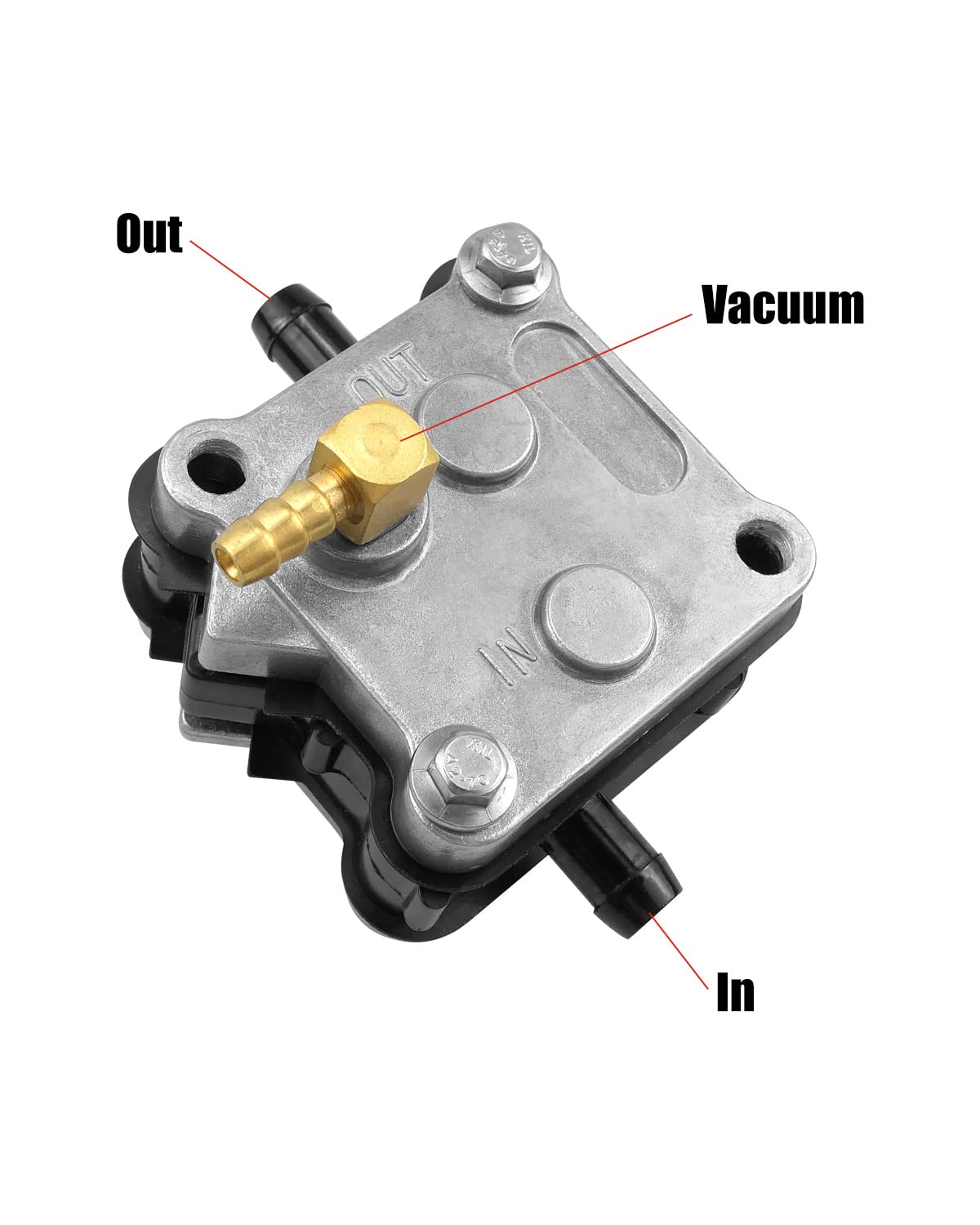 AUGREX vacuum pipe detail highlighting rotatable connection for flexible routing