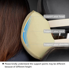 Aukee detail of double elastic straps with extension pieces for secure fit