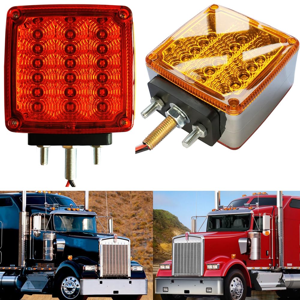 Aukmak red face lit as brake stop demonstrating clear stop-light signaling