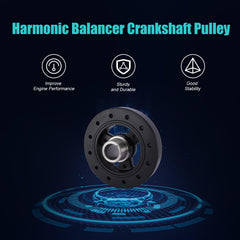 AULINK close-up of bonded rubber damper illustrating vibration control benefit