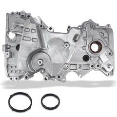 AULINK front view assembly showing complete timing chain cover protecting chain