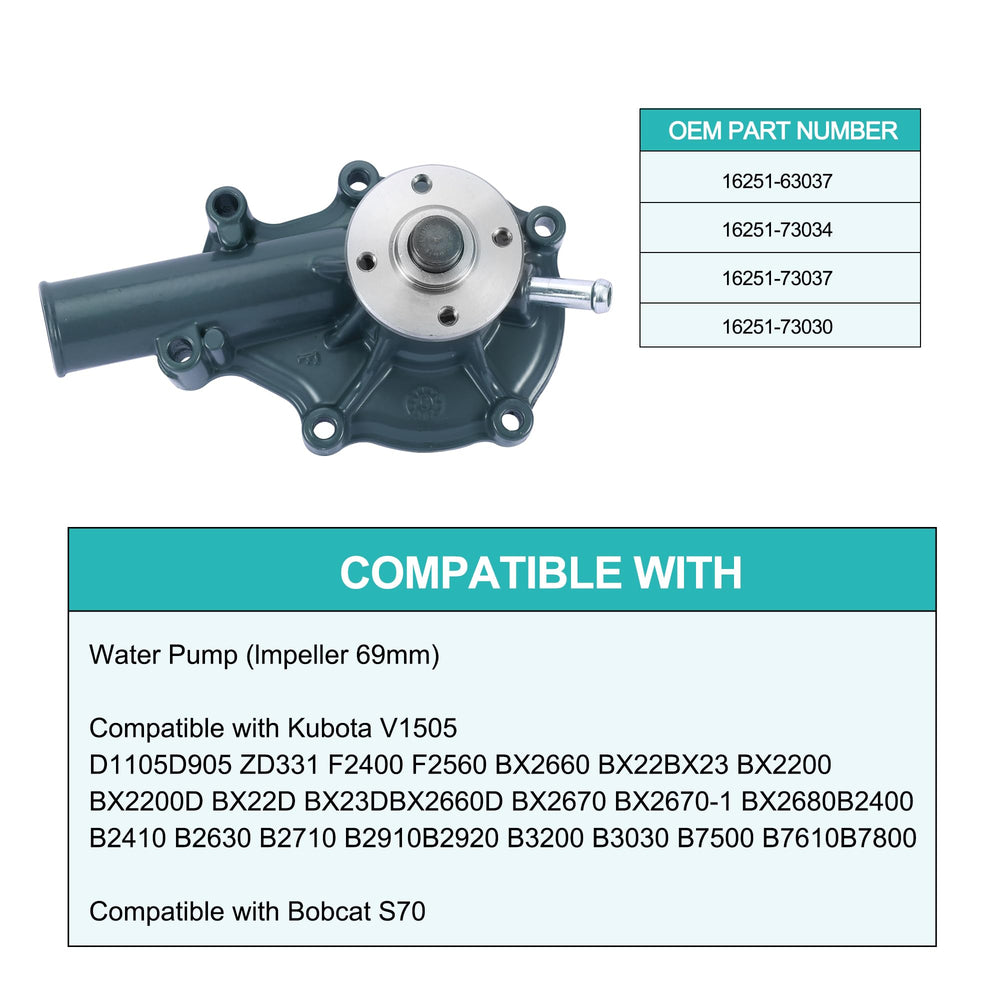 AULINK label with OEM numbers, helps verify part compatibility quickly