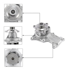 AULINK backside view showing mounting ports and flanges to match Jeep block