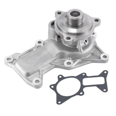 AULINK front view of water pump showing bolt pattern and clean finish for correct fit