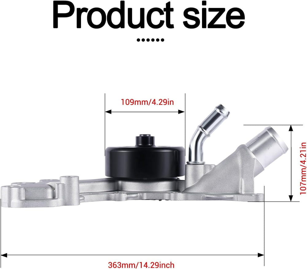AULINK water pump impeller closeup highlighting balanced blades for reliable flow