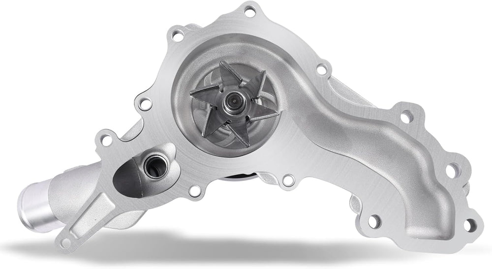 AULINK water pump installed in Dodge Durango engine bay showing correct fitment