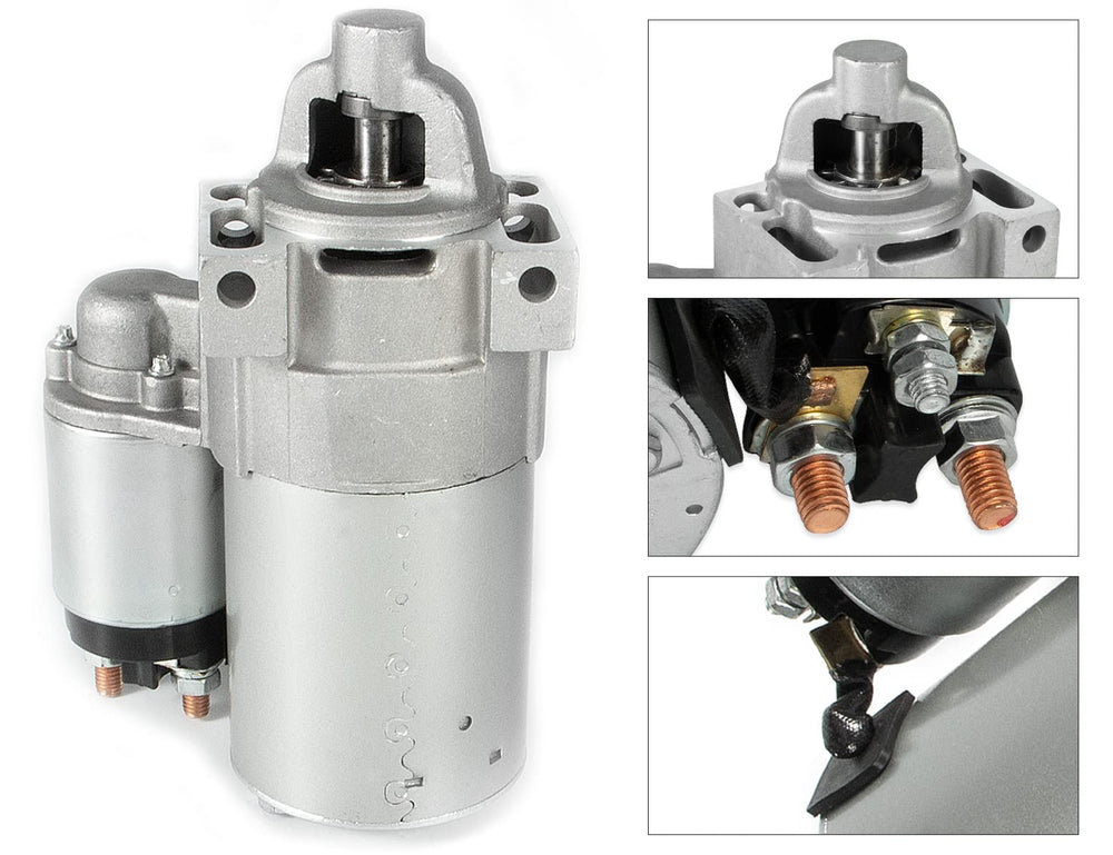 Aumtoni starter wiring terminals detail highlighting secure electrical connection