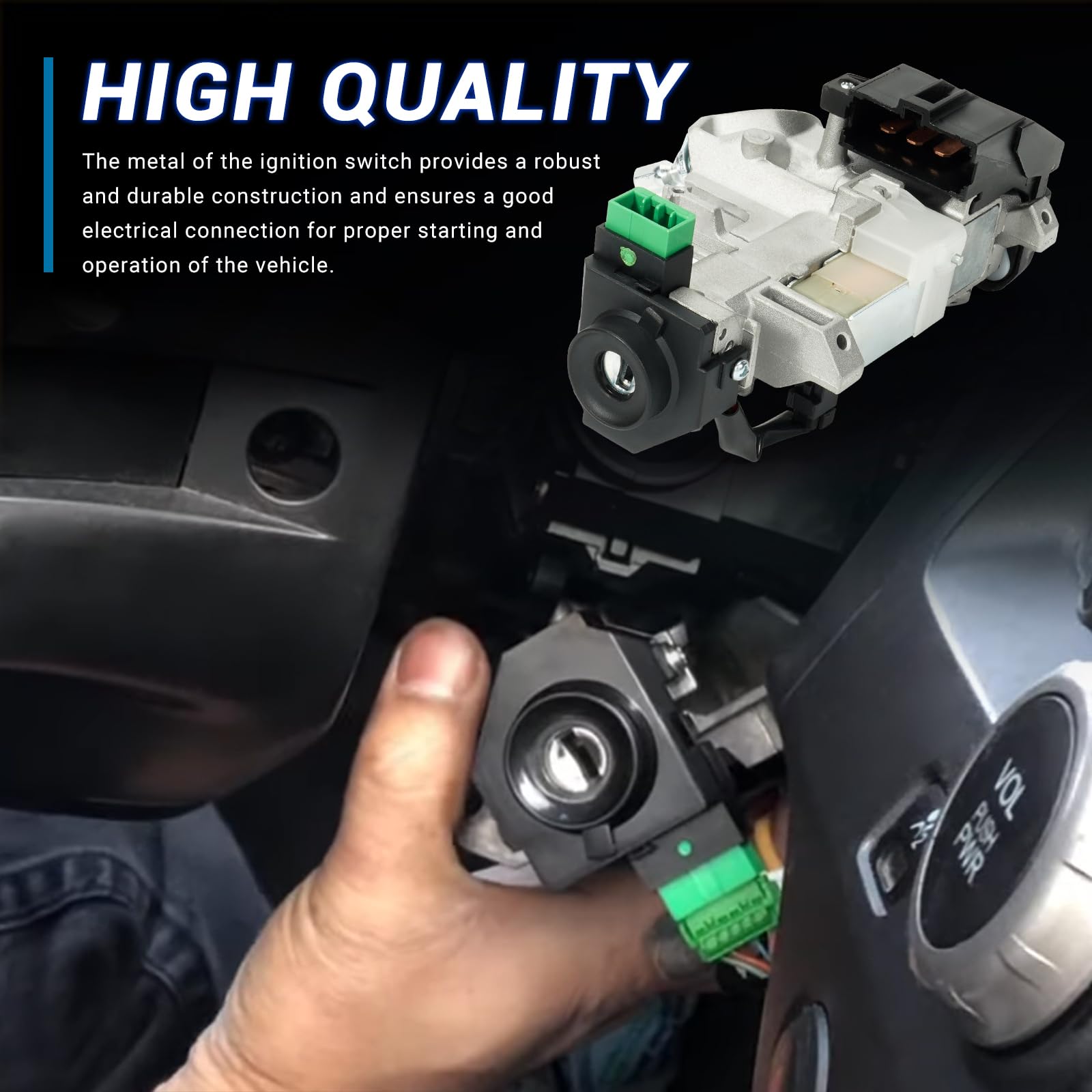 Aumzong installed in a Civic dashboard demonstrating restored ignition function