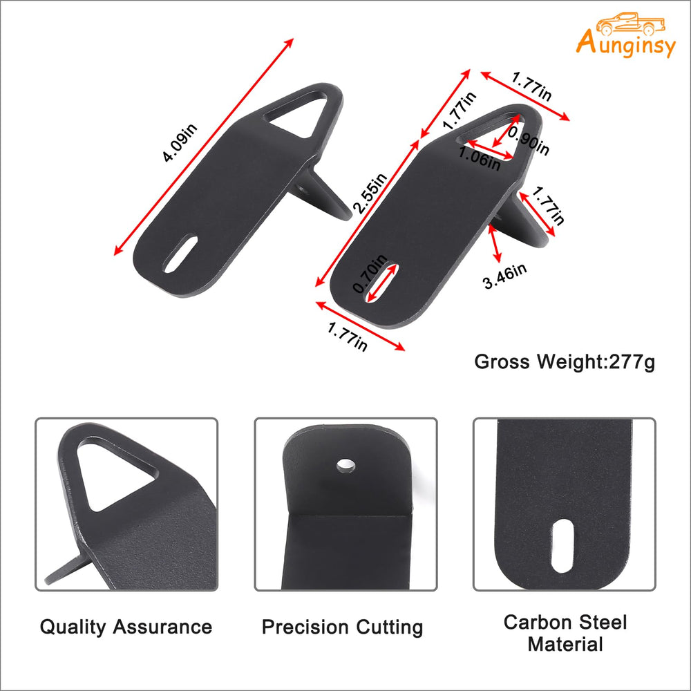 Aunginsy packaged cleats displayed to show included components clearly