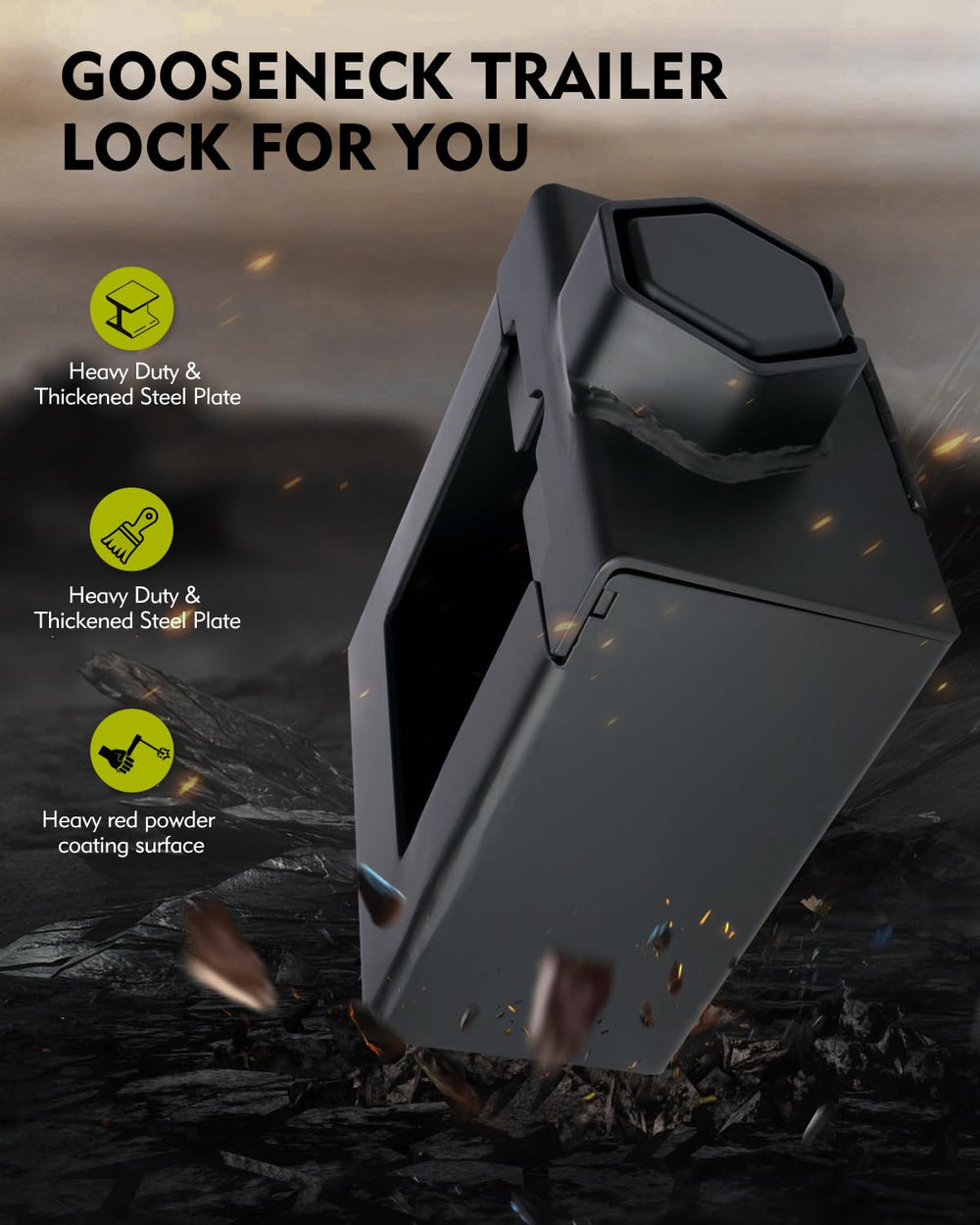 Aupar close-up weld detail displaying solid construction and long-lasting protection