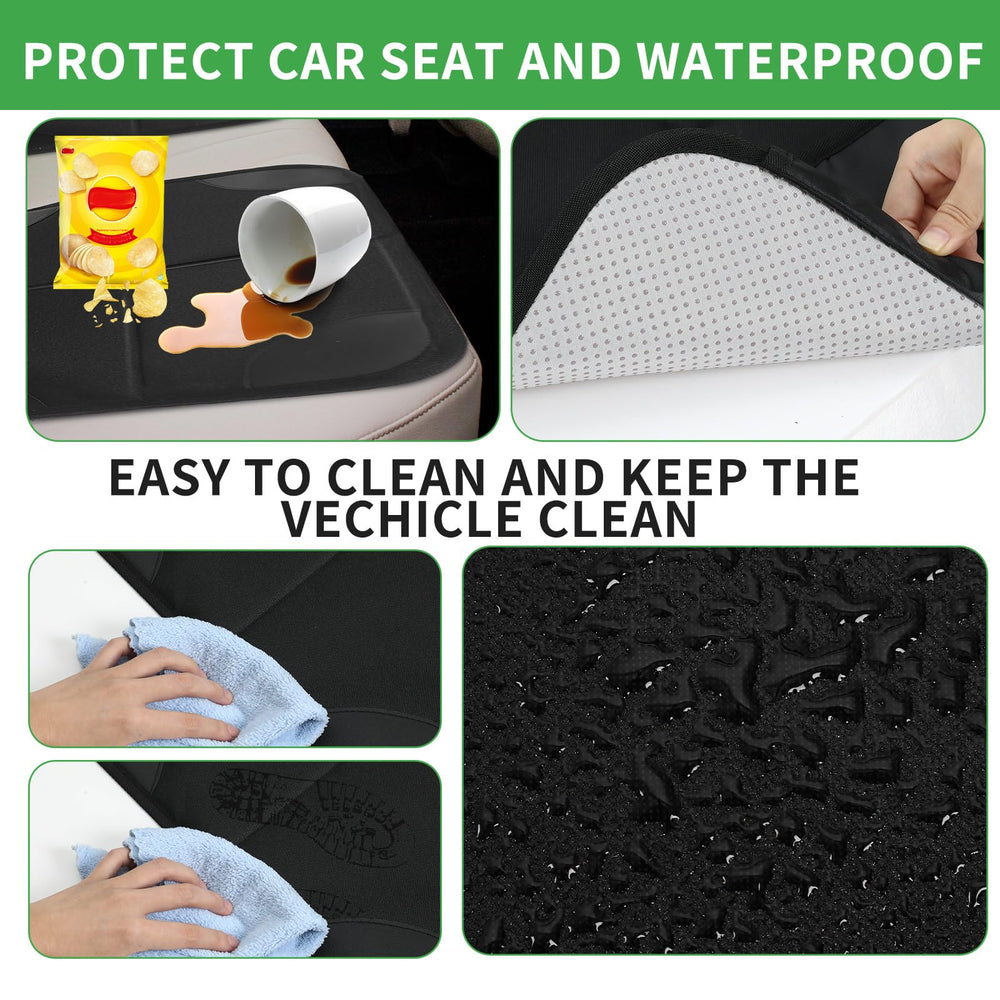 Aurelema protector alongside standard seat showing generous size fit