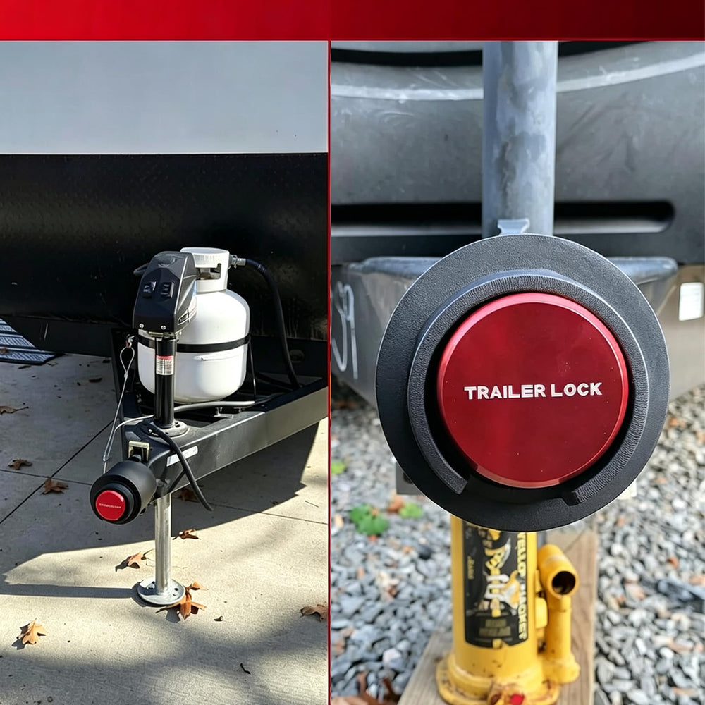 AUREOASIS on camping trailer showing reliable outdoor protection