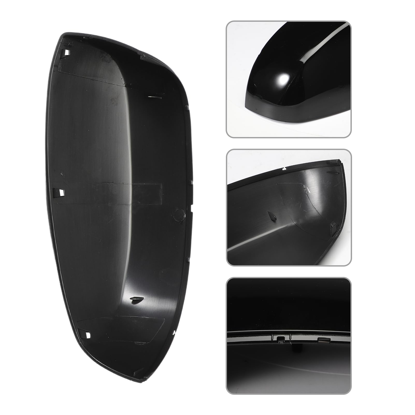 AUROLYNNE mirror caps mounted on Silverado demonstrating exact fit and improved appearance