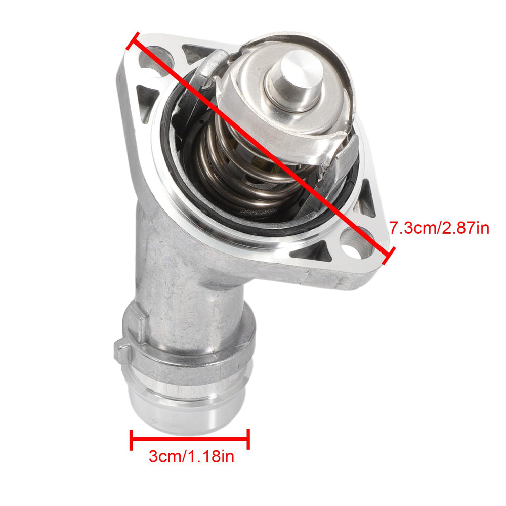 AUROLYNNE housing side profile with integrated thermostat for direct fit
