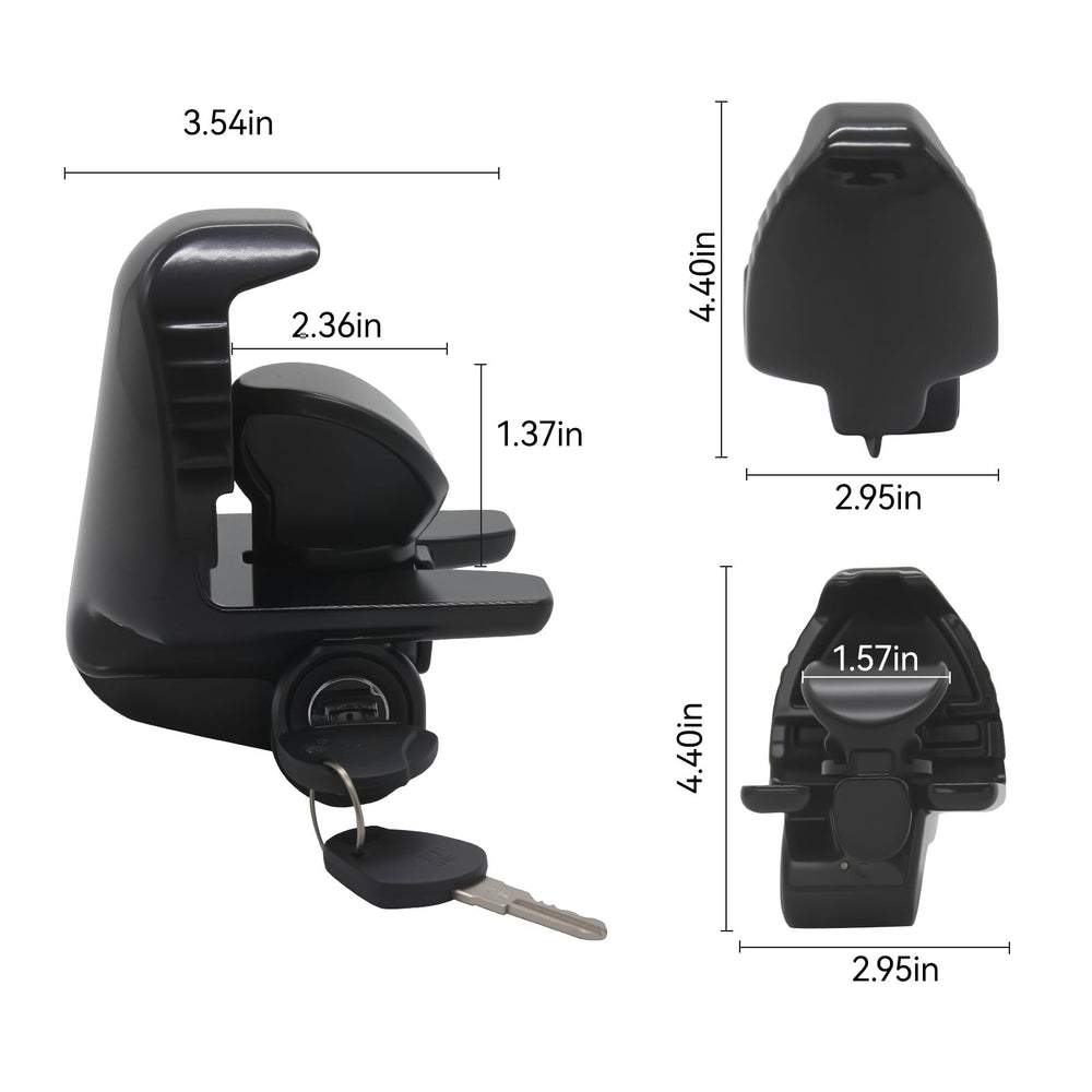 AUTDOUR side profile showing adjustable mechanism for multiple ball sizes