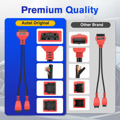 Autel 12+8 connected in vehicle enabling scanner access to modules