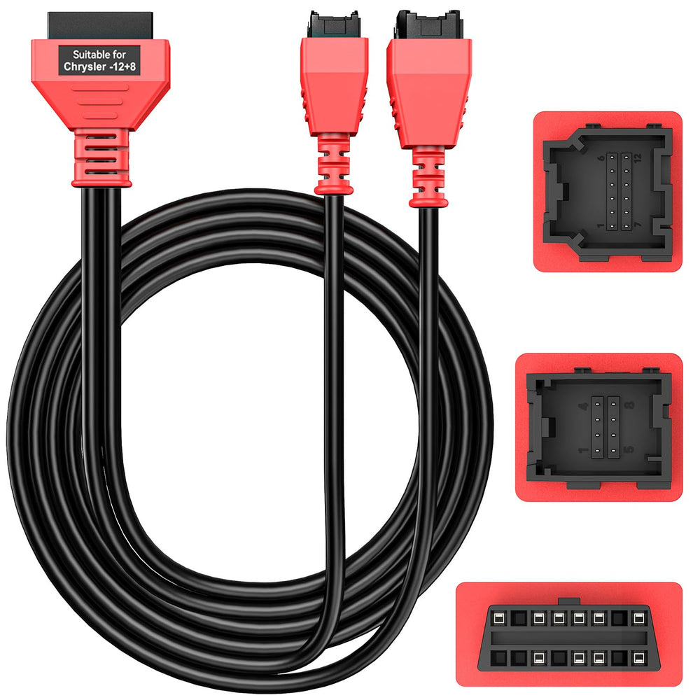 Autel 12+8 front connectors showing precise fit and secure connection benefit