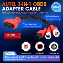Autel 4‑pin connector detail highlighting secure fit and quality materials