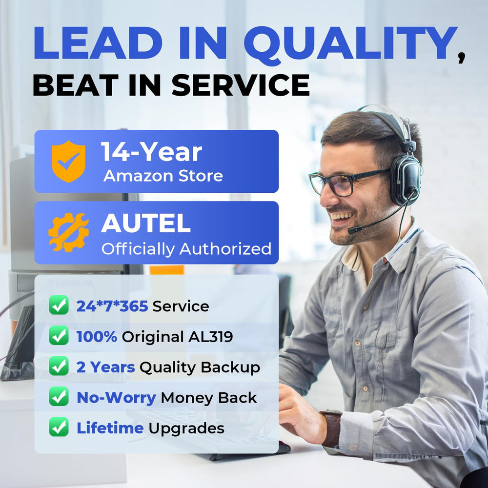Autel AL319 installed in vehicle under dash for on-the-spot troubleshooting benefit