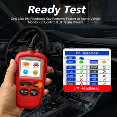 Autel AL329 live data graph display illustrating real-time sensor insight