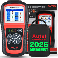Autel AL519 front panel showing ports and buttons for quick diagnostics