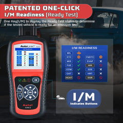 Autel AL519 displaying live data graph and numeric values for faster diagnosis